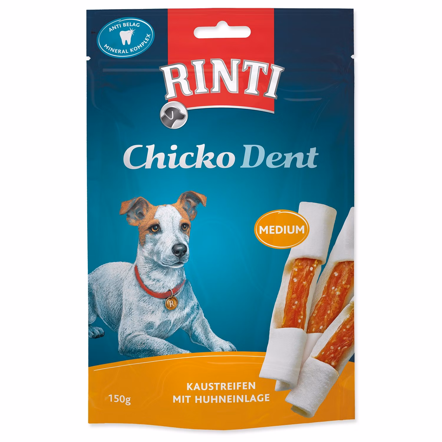 Pochúťka Rinti Medium Chicko kura 150g