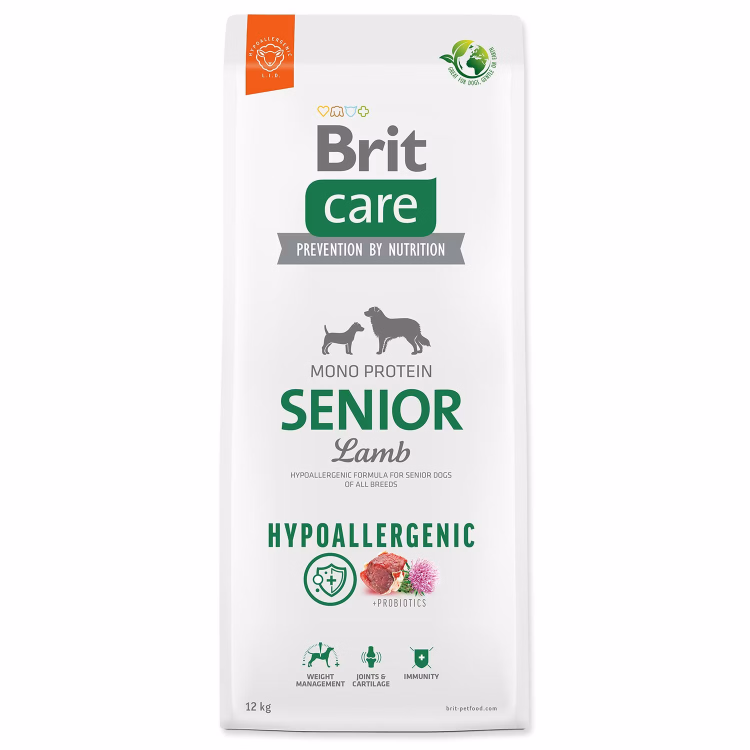 Krmivo Brit Care Dog Hypoallergenic Senior 12kg