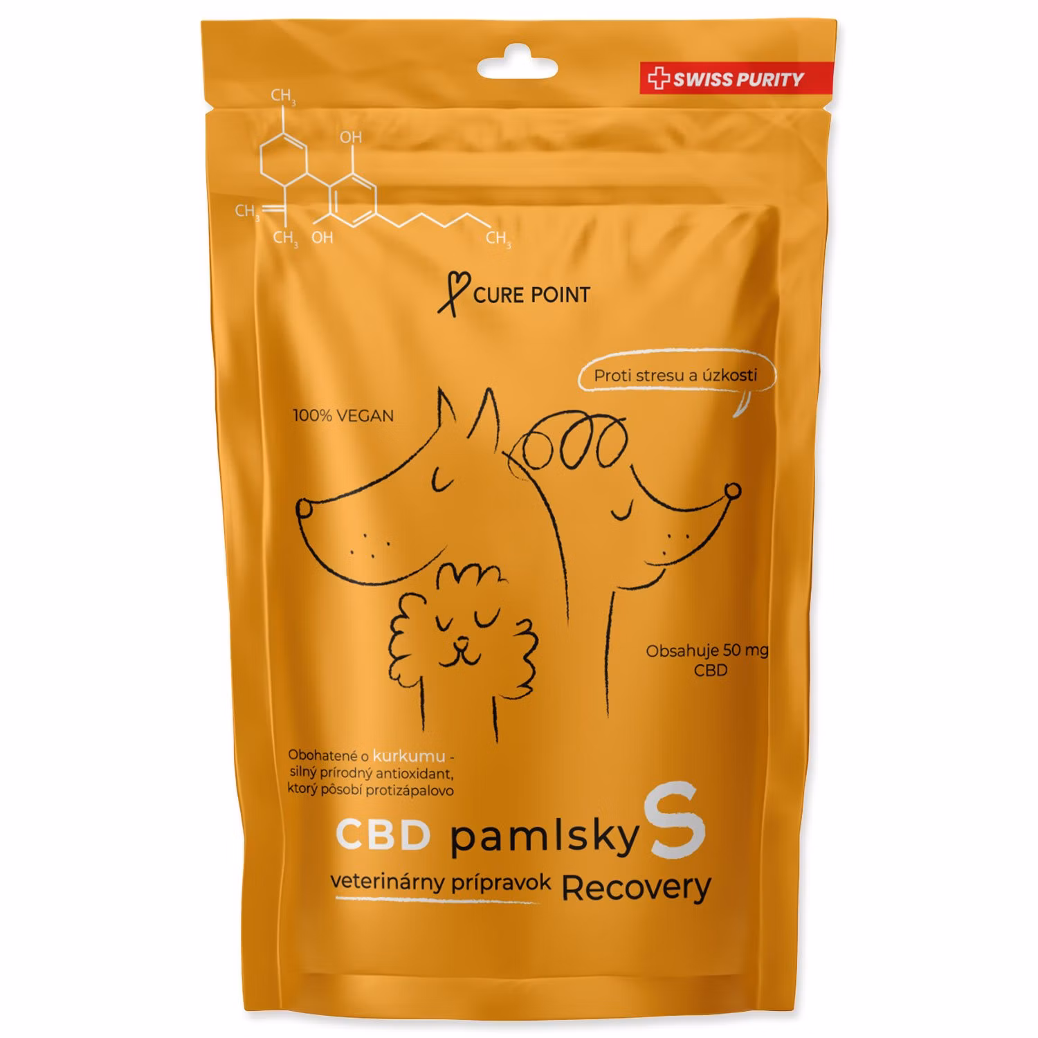 Pamlsok CBD Recovery S 100g