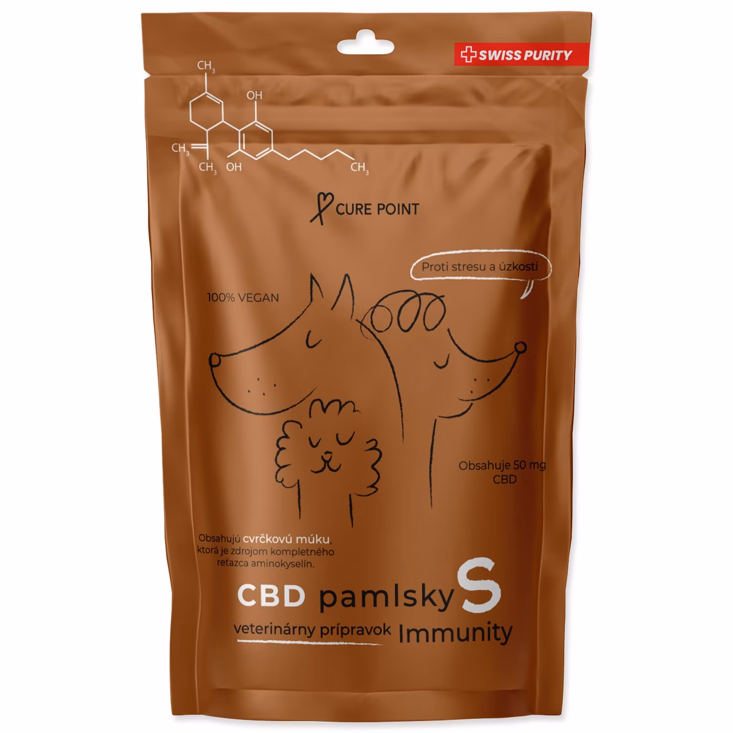 Pamlsok CBD Immunity S 100g