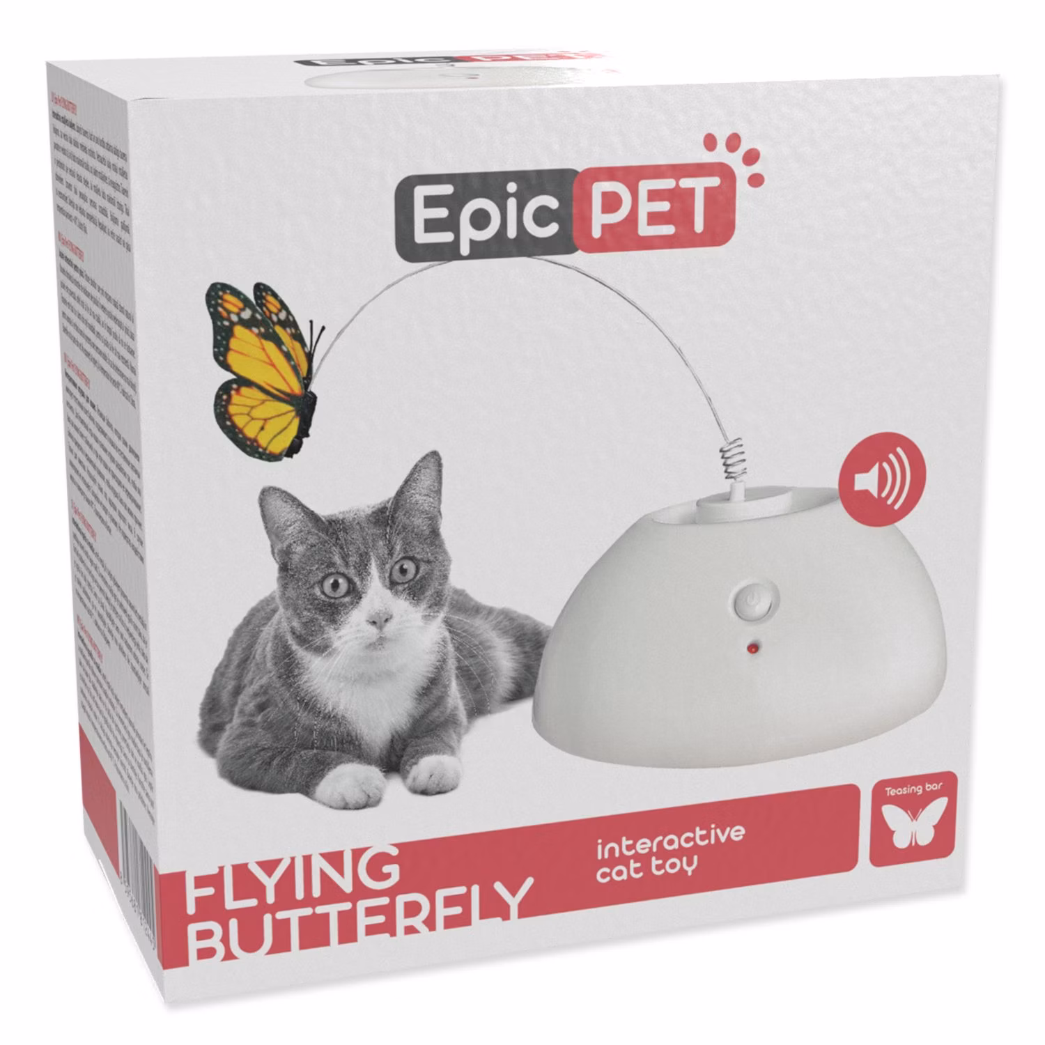 Hračka Epic Pet motýľ interaktívny lietajúci 13cm