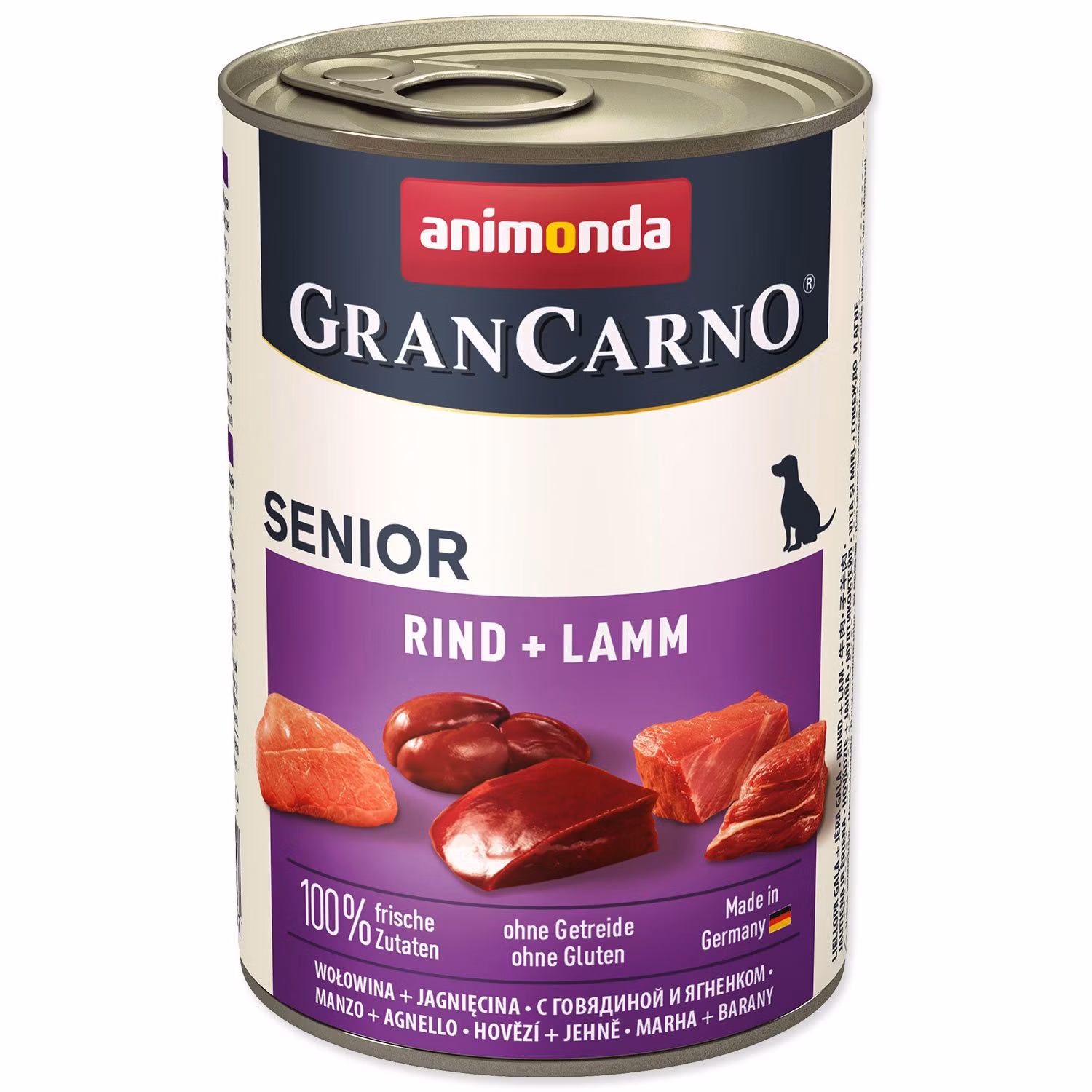 Konzerva Animonda Gran Carno Senior hovädzie a jahňa 400g