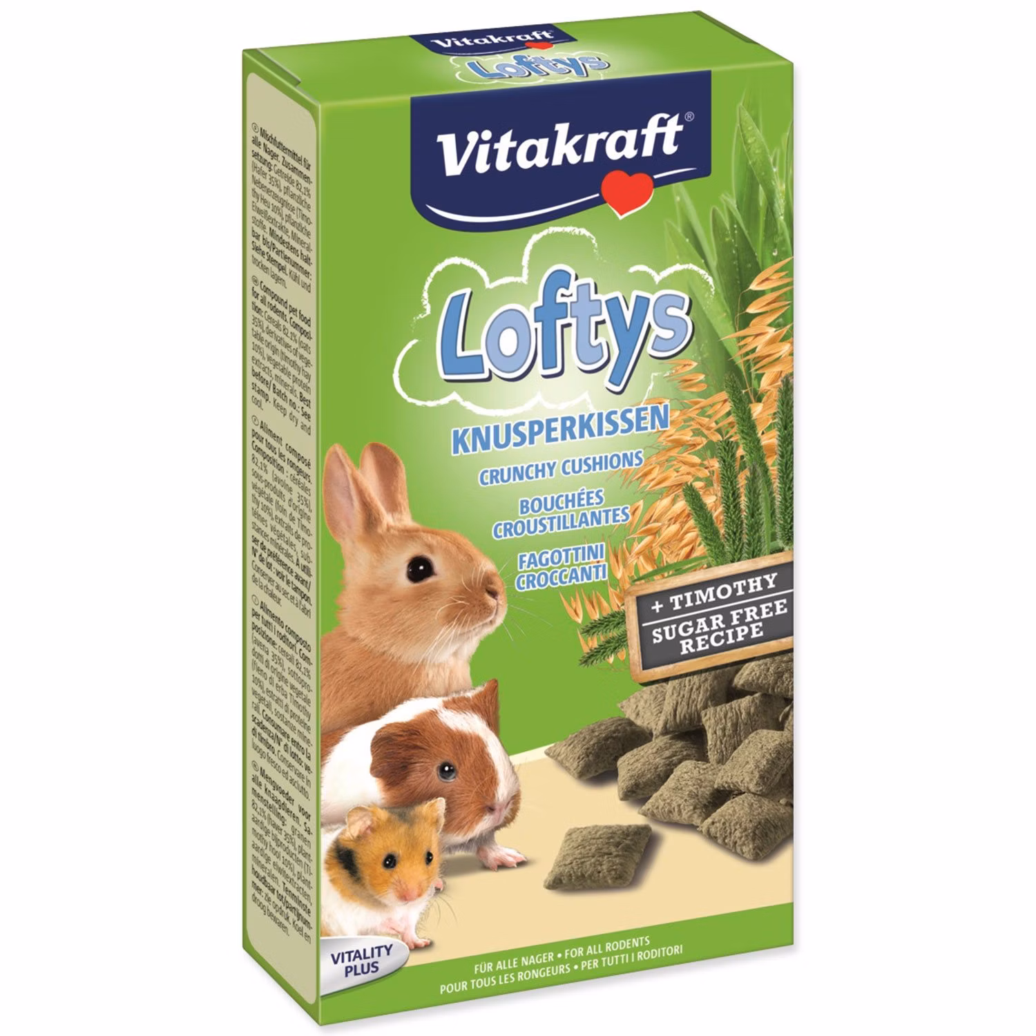 Pochúťka Vitakraft so žihľavou, vankúšiky 100g