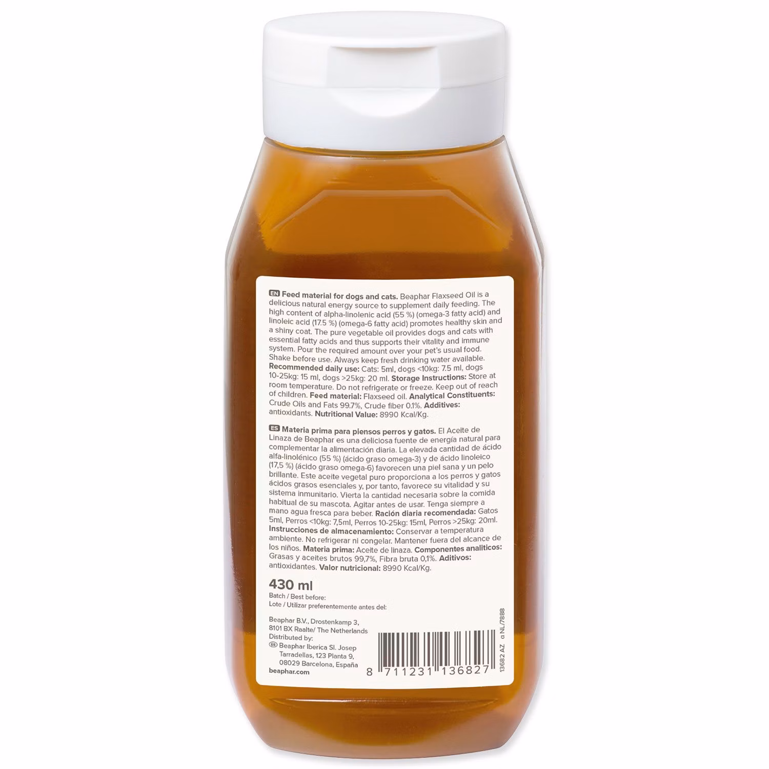 Olej Beaphar ľanový 430ml