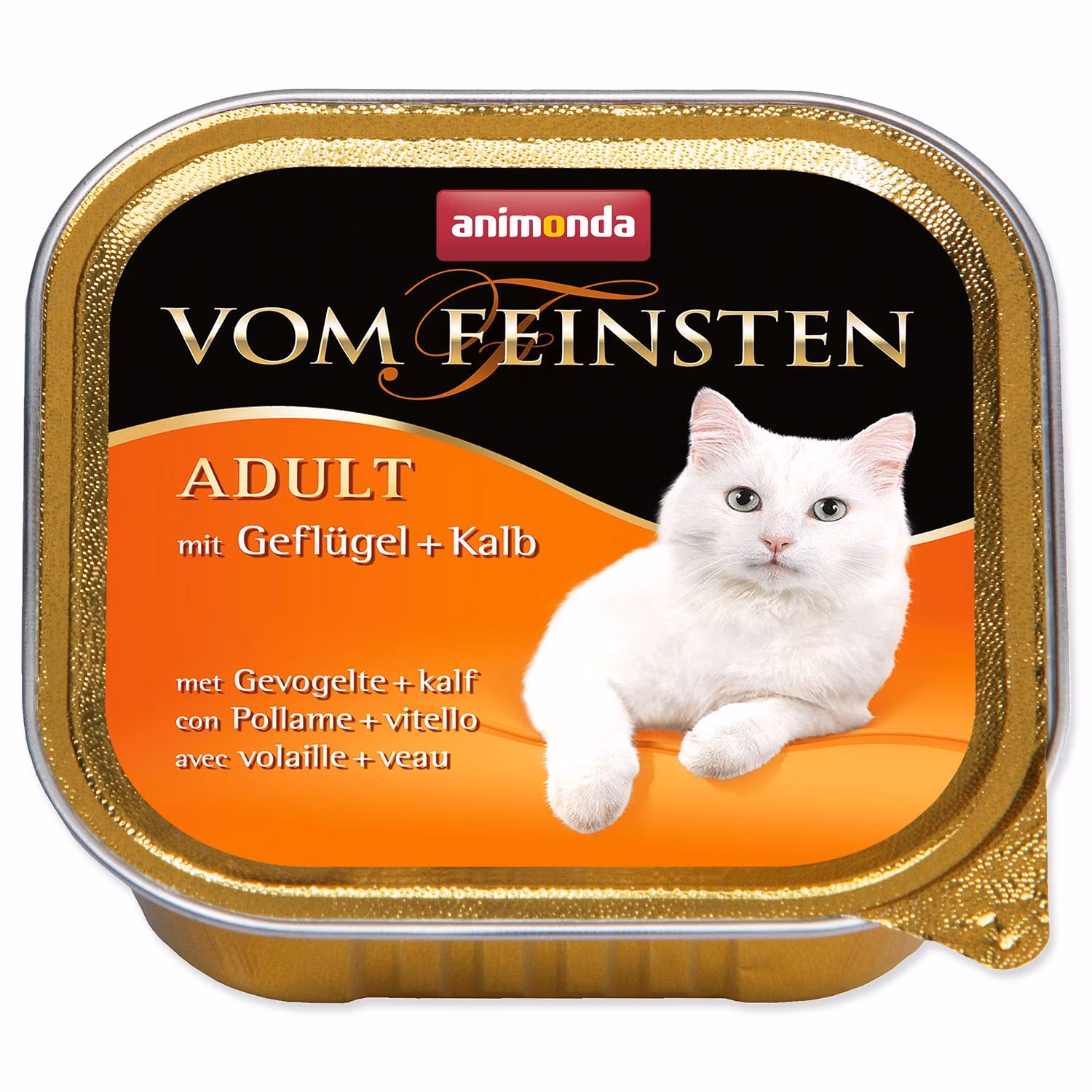Paštéta Animonda Vom Feinstein Adult hydina a teľacie 100g