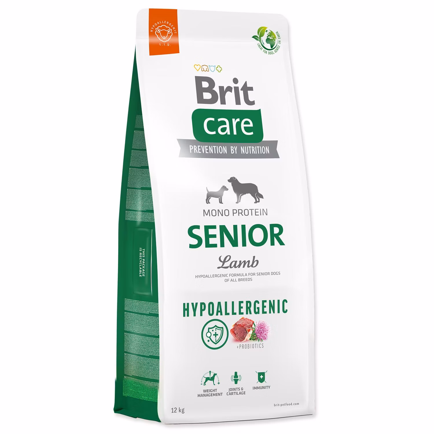 Krmivo Brit Care Dog Hypoallergenic Senior 12kg
