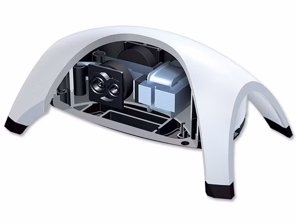 Kompresor Tetra APS biely 400, 2x400l/hx4,5W