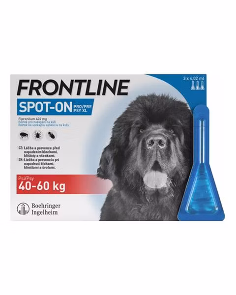 Frontline spot-on dog XL sol. 3 x 4,02 ml
