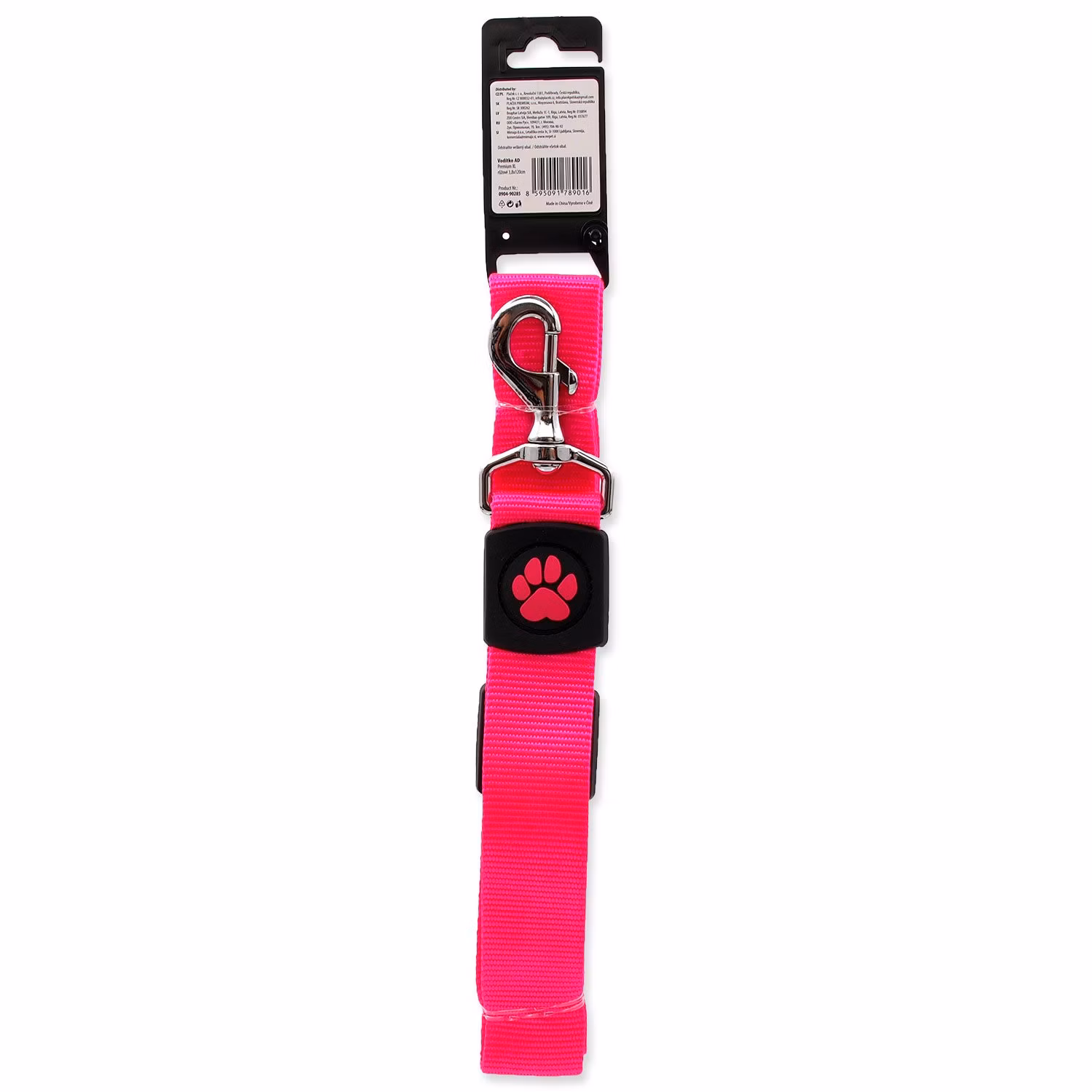 Vodítko Active Dog Premium XL ružové 3,8x120cm