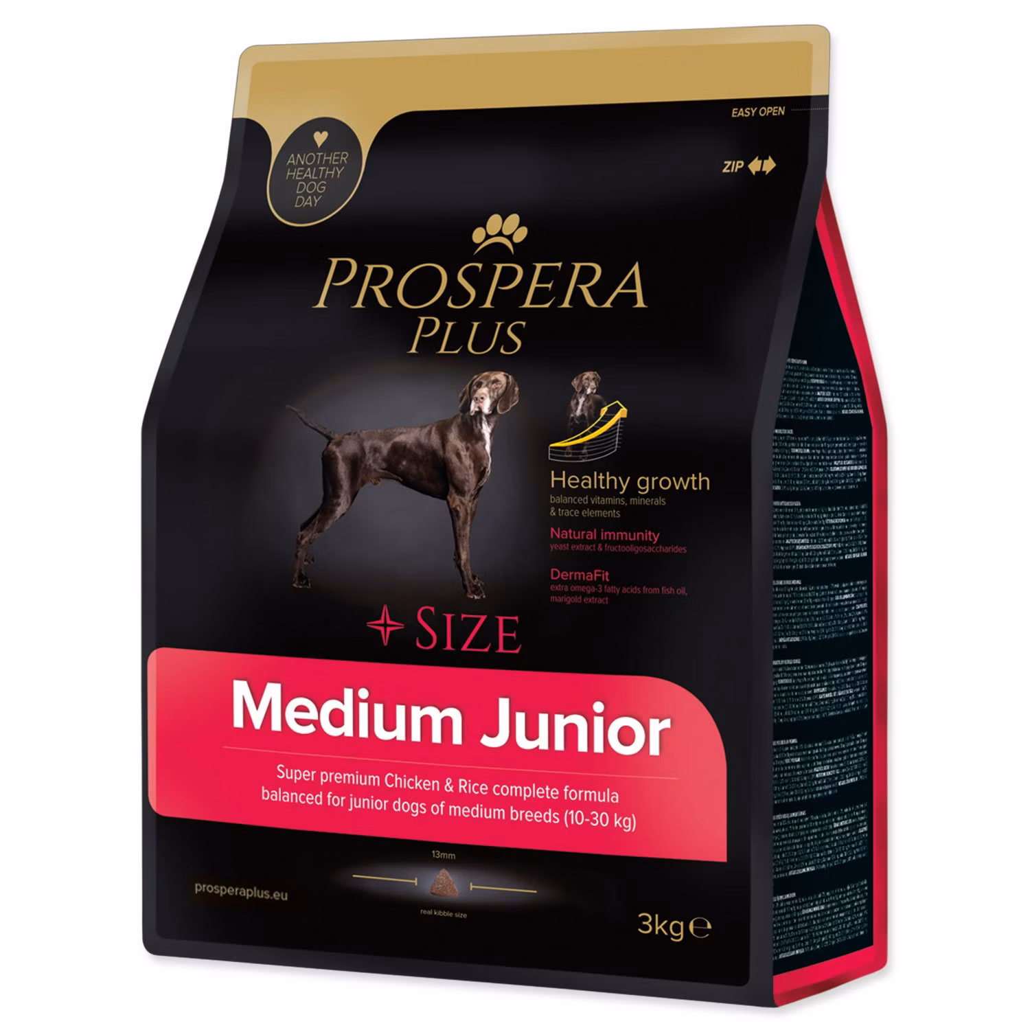 Krmivo Prospera Plus Medium Junior kura s ryžou 3kg