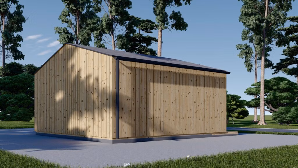 Drevený záhradný domček PIA, 5 x 4 m