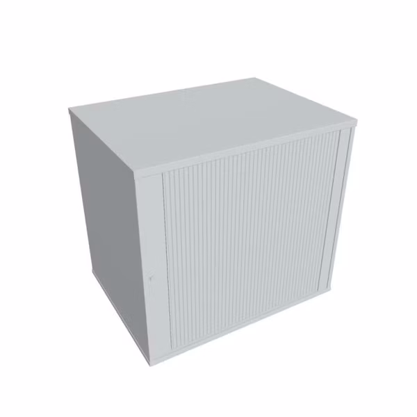 Prídavná skriňa k stolu Hobis, zámok, P, 80x75,5x60 cm, sivá