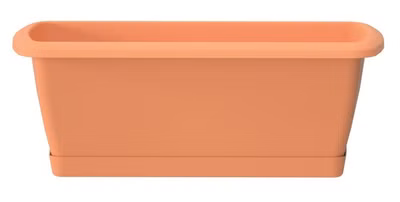 Truhlík s miskou RESPANA SET 88,5 cm - barva: terakota