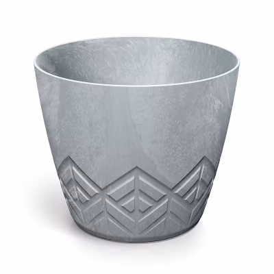 Kvetináč ARECO BETON EFFECT 23,8 cm - farba: betón