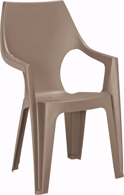 Plastová stolička Keter Dante highback cappuccino