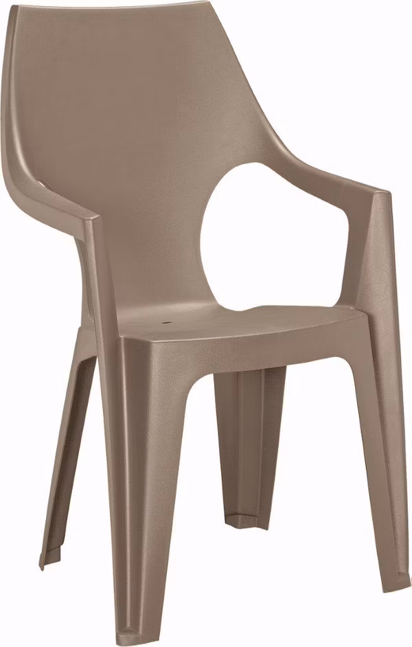 Plastová stolička Keter Dante highback cappuccino