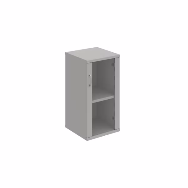 Policová skriňa Strong P, 40x76,8x40 cm, sivá/sivá