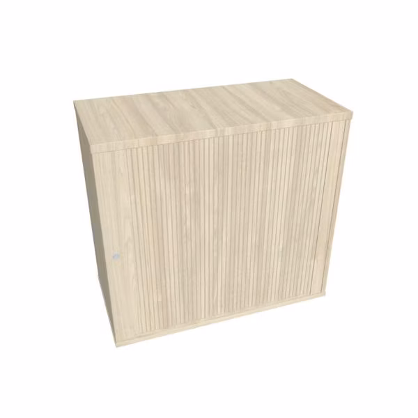 Prídavná skriňa k stolu Hobis, zámok, P, 80x75,5x40 cm, agát