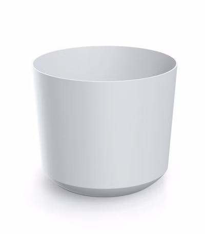 Kvetináč TUBO 39 cm - farba: biela