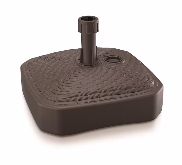 Stojan na dáždniky UMBRELLA square 39 cm - farba: umbra