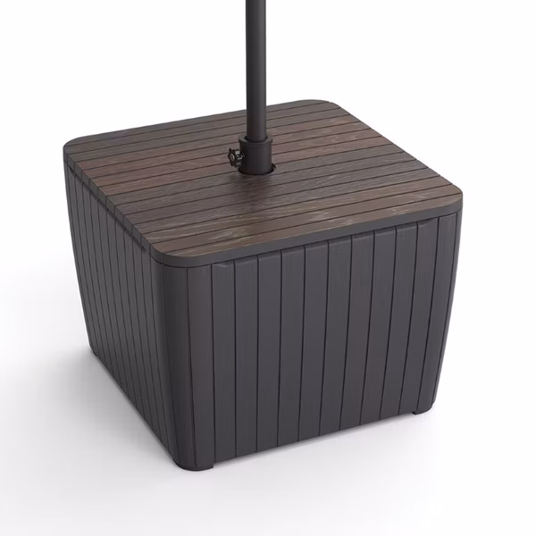Záhradný stôl Keter Luzon Deco walnut / grafit