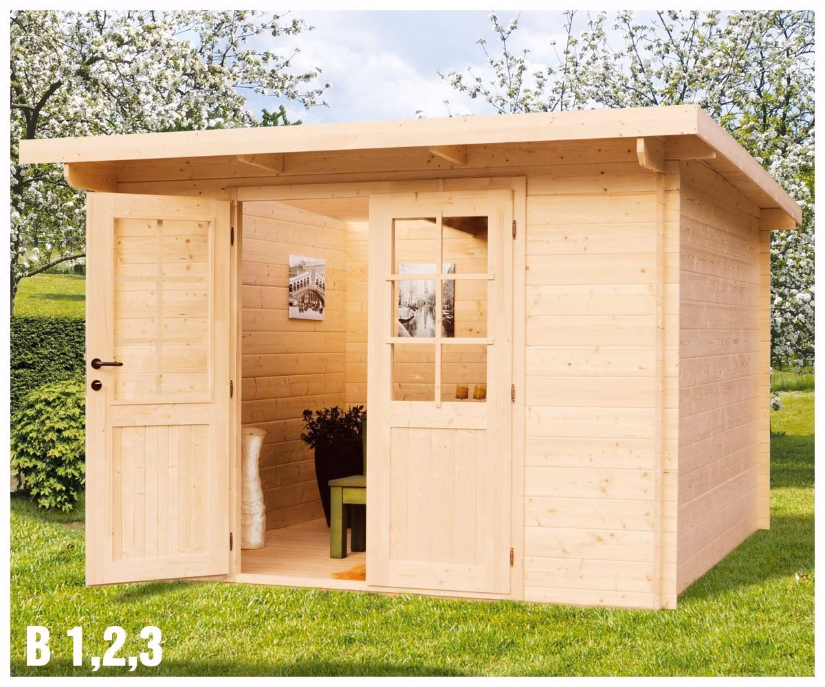 BPP B1 záhradná chatka, 300 x 250 cm, 28 mm 581590