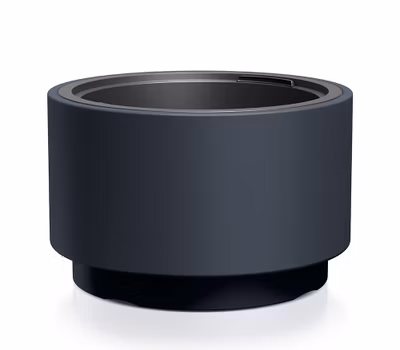 Kvetináč HEOS s vložkou 46,8 cm - farba: antracitová