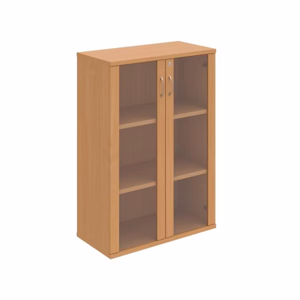 Policová skriňa Strong, zámok, 80x115,2x40 cm, buk/buk