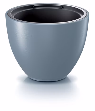 Kvetináč HEOS s vložkou 46,9 cm - farba: svetlosivá