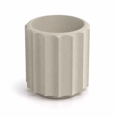 Kvetináč RONA LINE 28 cm - farba: piesková