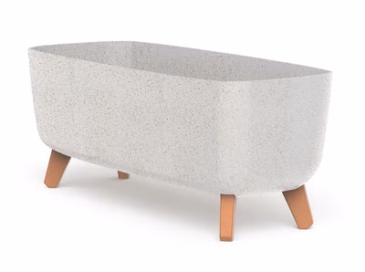 GRACIA CASE ECO WOOD 58 cm - farba: biela ECO