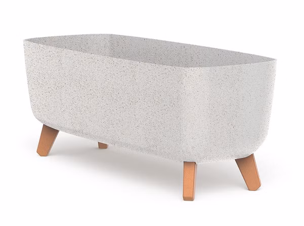 GRACIA CASE ECO WOOD 58 cm - farba: biela ECO