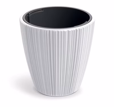 Kvetináč ORO 34,9 cm - farba: biela