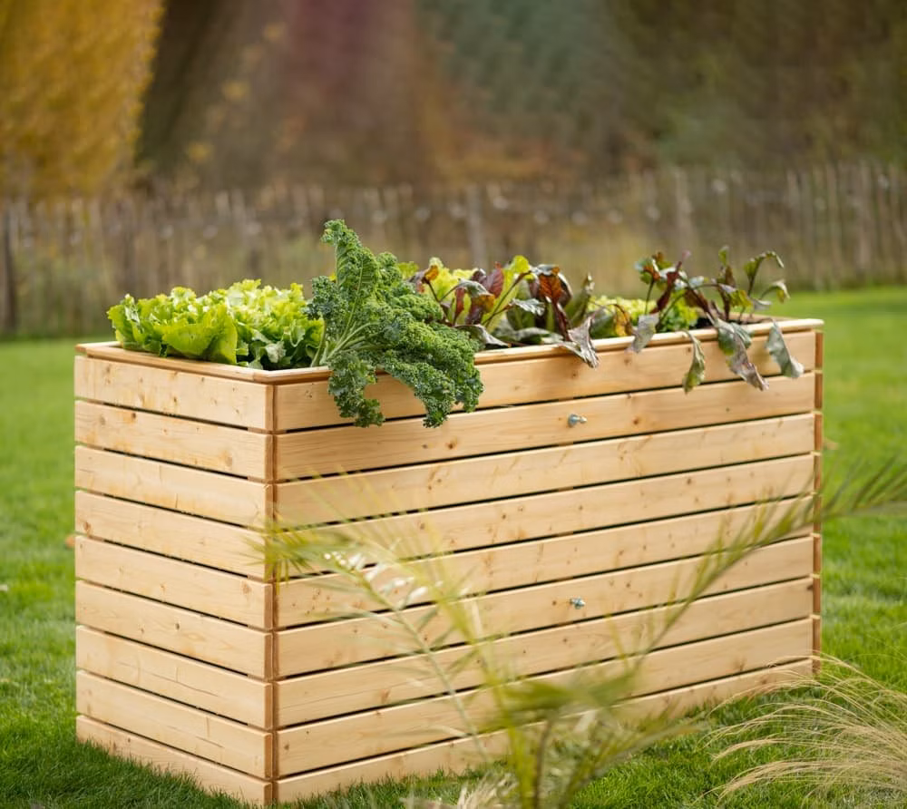 Westmann Asket XL vyvýšený záhon 160 x 70 x 90 cm, prírodný WM17070