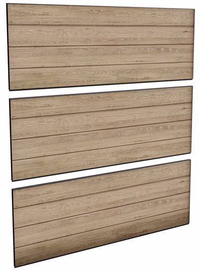 KETER Plotový panel KETER FENCE KIT ashwood (3x panel)