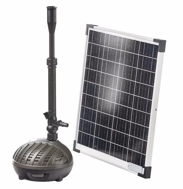 Súprava solárneho efektového hybridného čerpadla HEISSNER 1000 l/h s transformátorom vrát. 3 efektov SPW1100-00