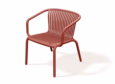 Kreslo BRENE 670x625x740 - farba: retro červená