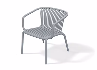 Kreslo BRENE 670x625x740 - farba: sivá