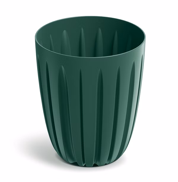 Kvetináč WARIO 29 cm - farba: tmavozelená