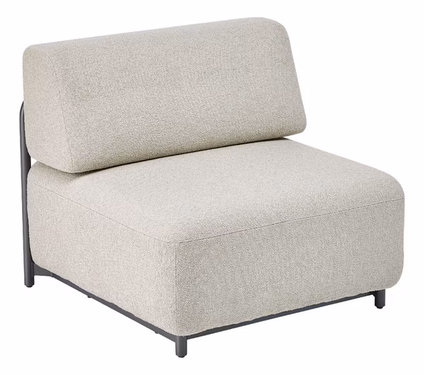 KETTLER TRIBE kreslo "," stredový diel - antracit "," béžová