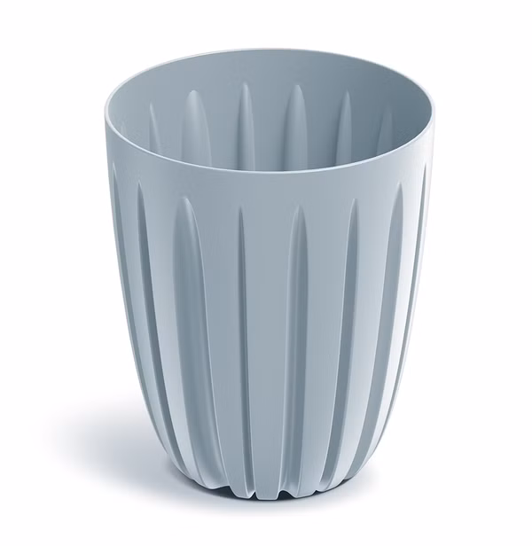 Kvetináč WARIO 23,6 cm - farba: svetlosivá