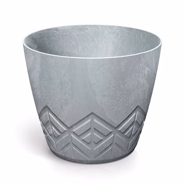 Kvetináč ARECO BETON EFFECT 29,5 cm - farba: betón