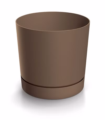 Kvetináč TUBO P 19,9 cm v rustikálnom tehlovom vyhotovení