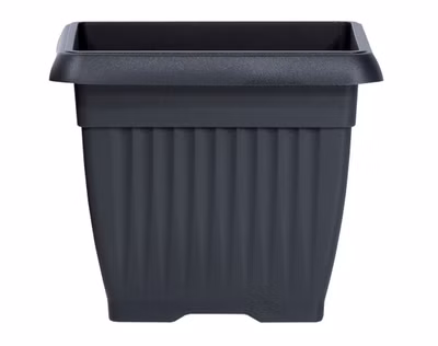 Kvetináč TERRA square 30 cm - farba: antracitová