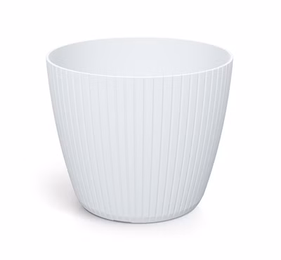 Kvetináč LAMIA 34 cm - farba: biela