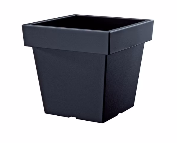 Kvetináč LOFLY LOW 28, 9 cm - farba: antracitová