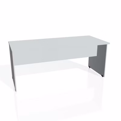 Rokovací stôl Gate, 180x75,5x80 cm, sivá/sivá