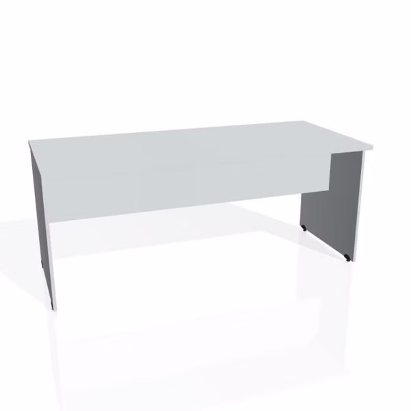 Rokovací stôl Gate, 180x75,5x80 cm, sivá/sivá