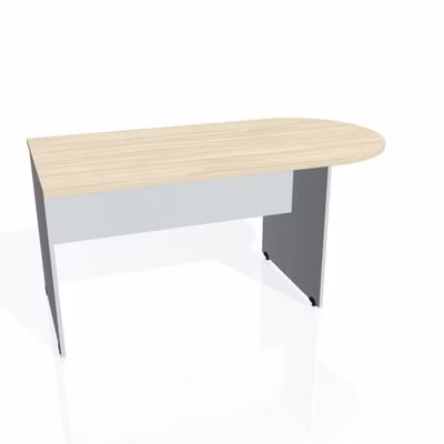 Doplnkový stôl Gate, 160x75,5x80 cm, agát/sivá