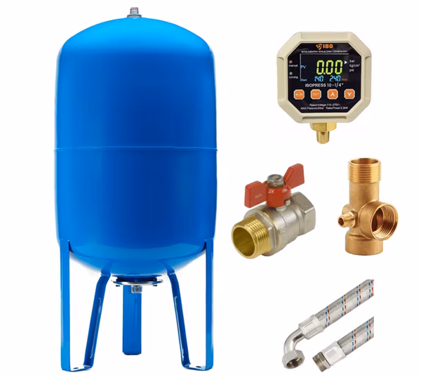 Vodárenský set 80L AQUA OLA stojatý s IBO PRESS 10